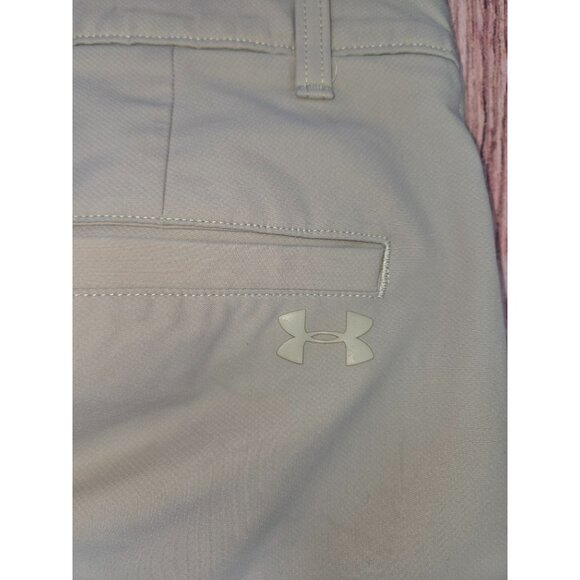 Under Armour Mens Khaki Stretch Fit Performance Pants 32X30 - Picture 7 of 9